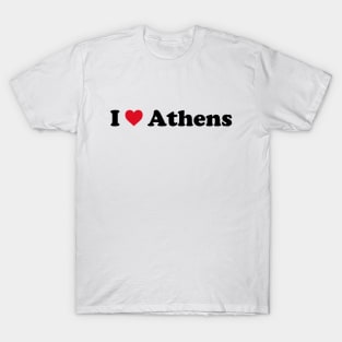 I Love Athens T-Shirt